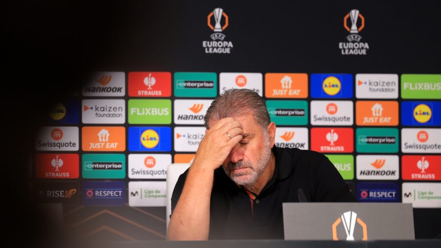 Following their Europa League defeat, Forest is still winless under Ange Postecoglou.