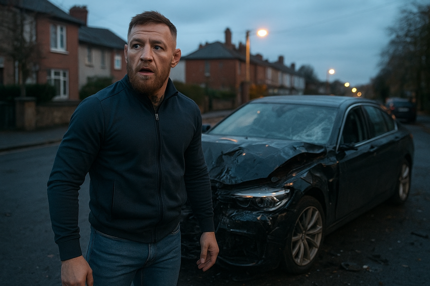 Conor McGregor Survives Early Morning Car Accident in Dublin