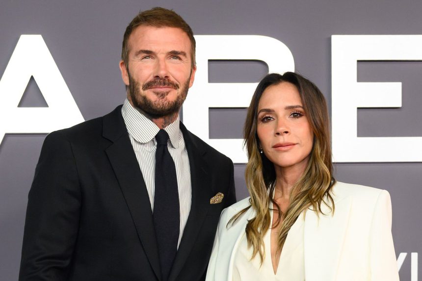 According to Victoria Beckham, David "guiltied" her into attending the Spice Girls reunion for their children.