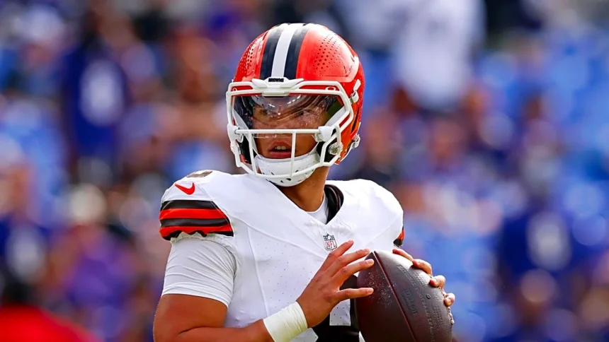 For his first NFL start, Browns quarterback Dillon Gabriel feels optimistic.